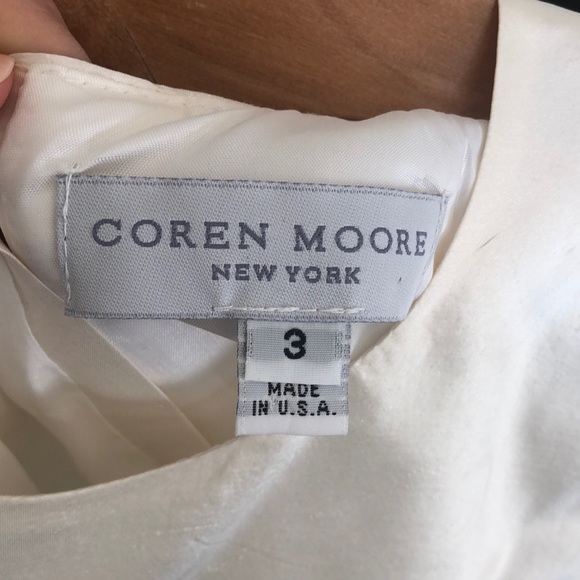 Sleeveless Ivory Silk Flower Girl Dress - Picture 6 of 6